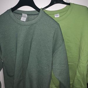 Two Gildan Sweatshirts